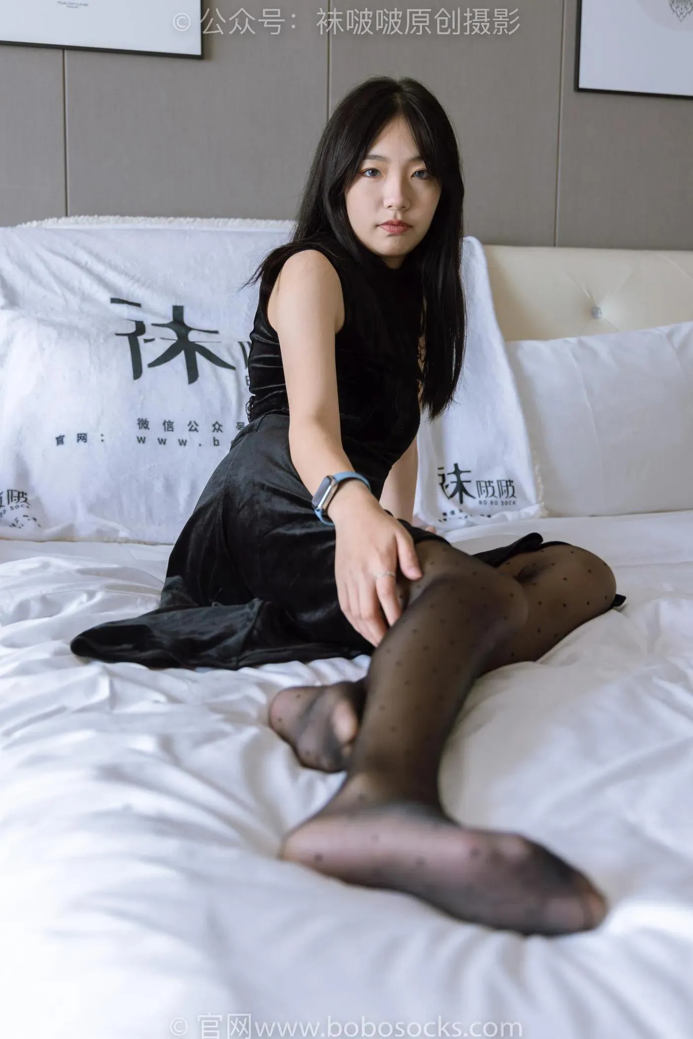 [BoBoSocks袜啵啵]NO.175 小甜豆-高跟鞋、黑丝 脚尖透明款 [140P]插图8